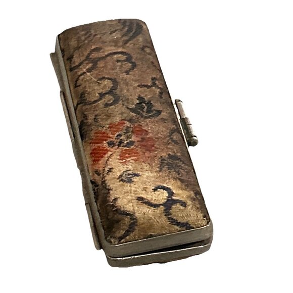 Chinese Seal Box with Bronze Foo Dog Handle with Seal & Red Paste, 19th Century - Picture 5 of 12